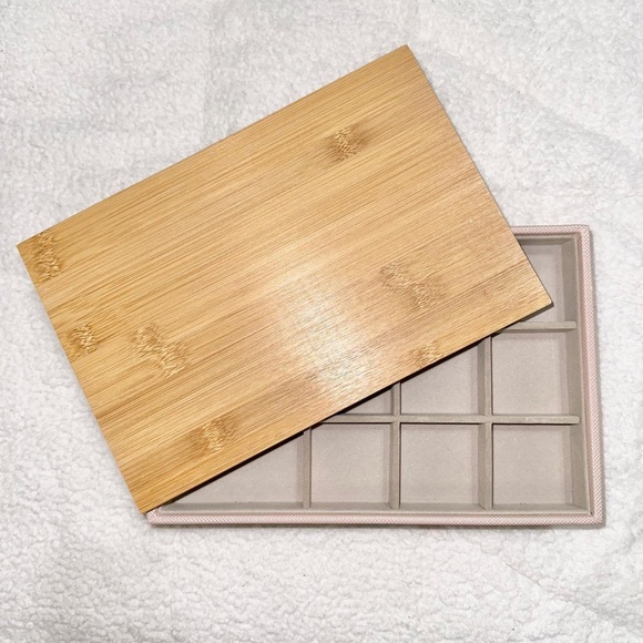 Heritage Living stackable jewelry organizer trays with bamboo lid - Picture 7 of 7